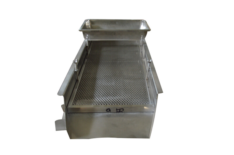 IntBuying 220V Linear Vibrating Screen for Removing Crop Impurities etc. New