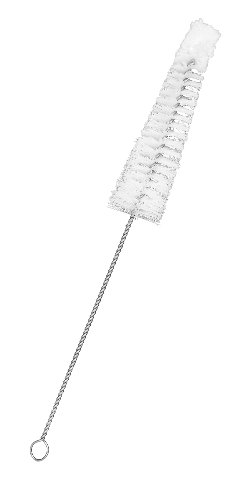 Tapered Nylon Brush with Cotton Yarn Tip, 0.5-1″ Diameter – Eisco Labs