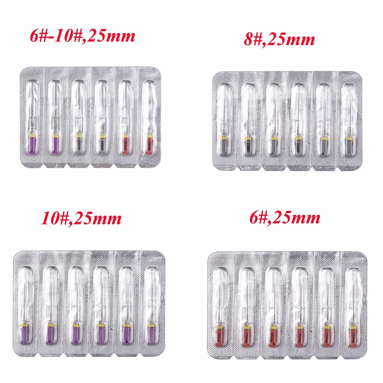 Dental Root Canal Files Hand Use Endodontic C File 25mm / K File 21mm 31mm