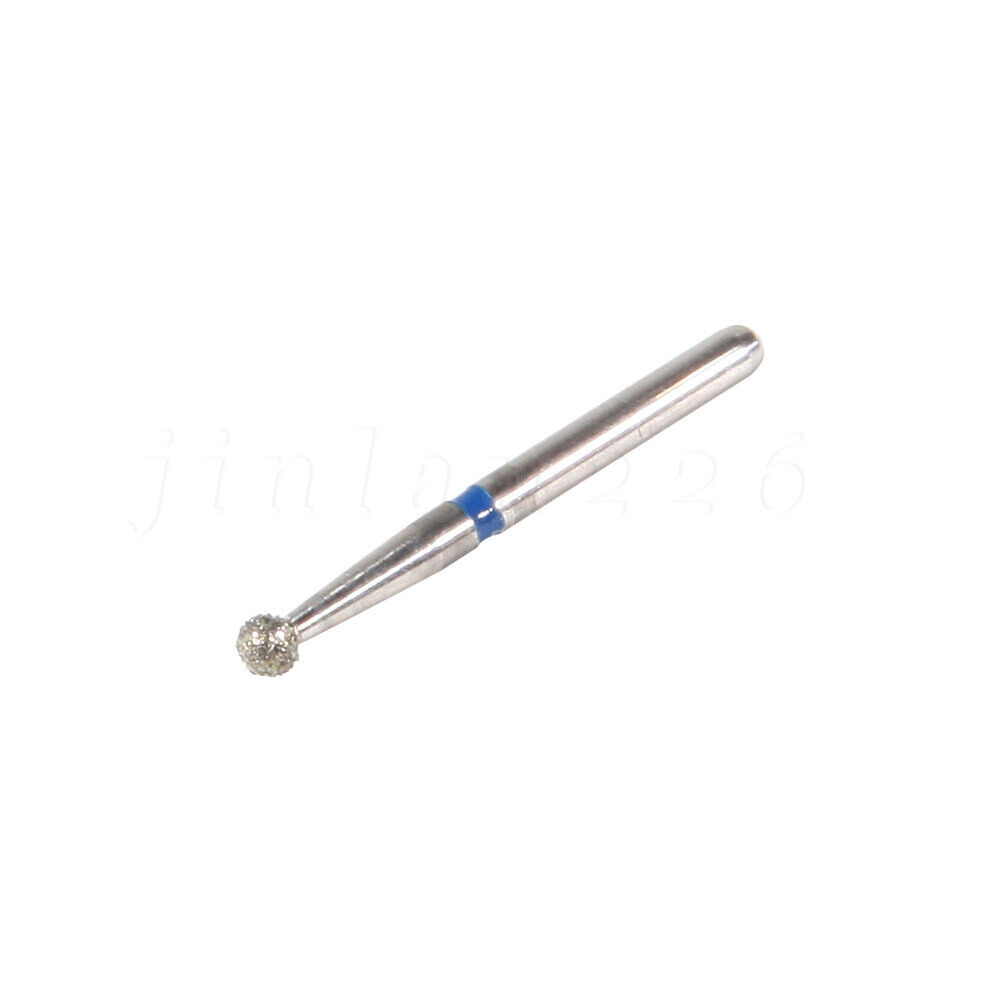 100pcs Dental Diamond Burs for High Speed Handpiece Friction Grip Burs 1.6mm USA