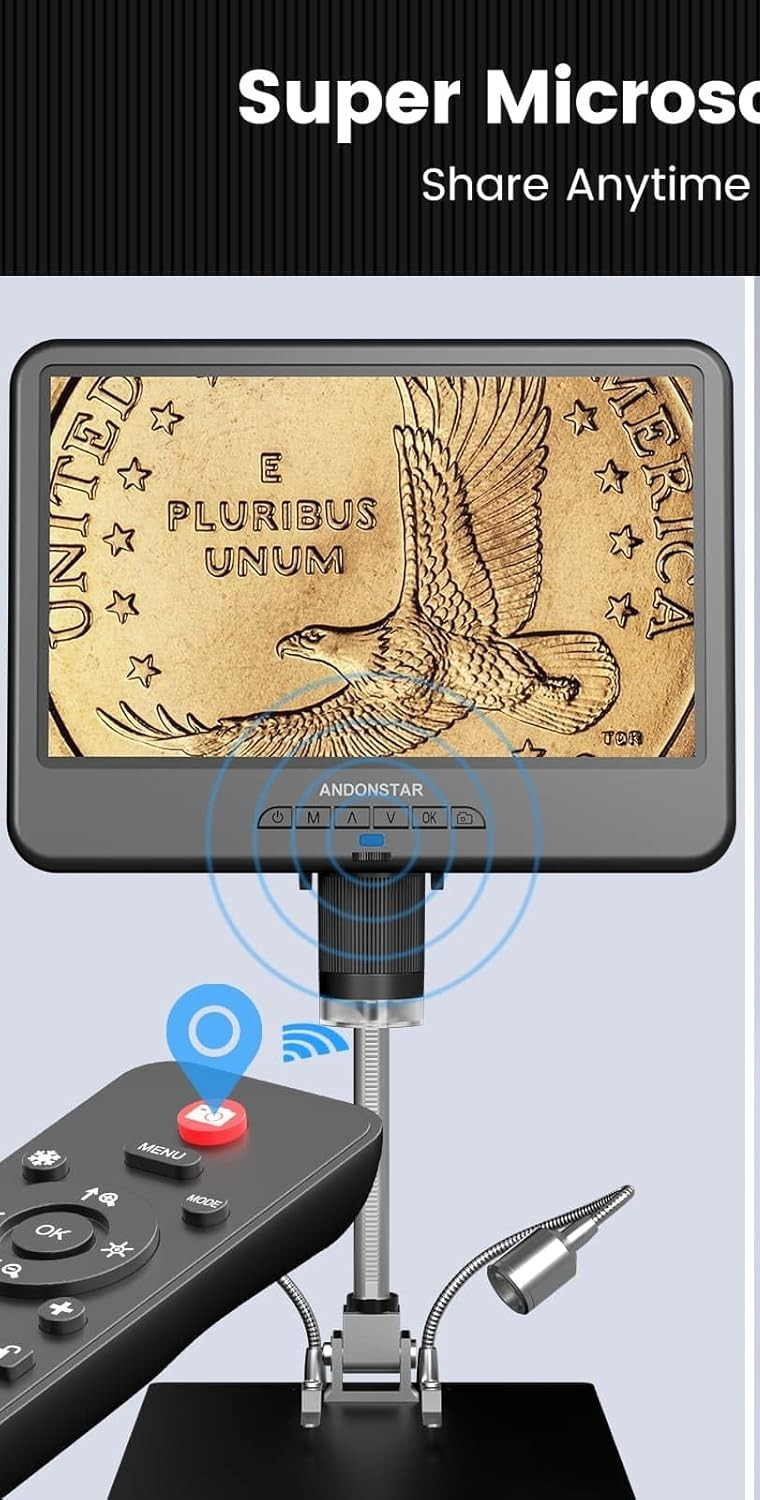 Andonstar AD210 10.1 inch LCD Screen Digital Microscope