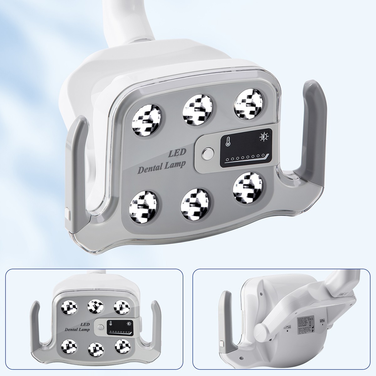 9W Dental 6 LED Lamp Oral Light Lamp For Unit Chair with LCD Display P116