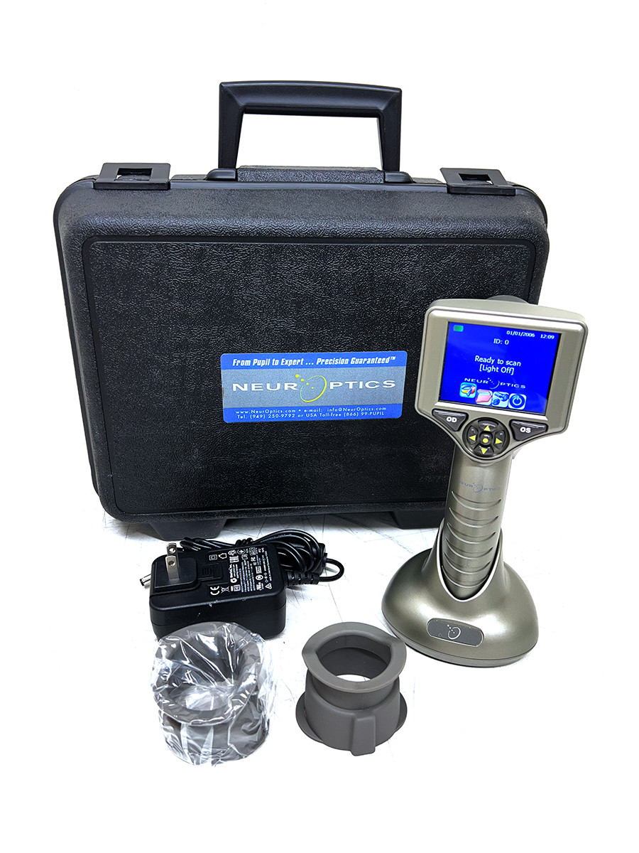 Neuroptics VIP-300 Pupillometer – Complete Kit with Charger in Case!