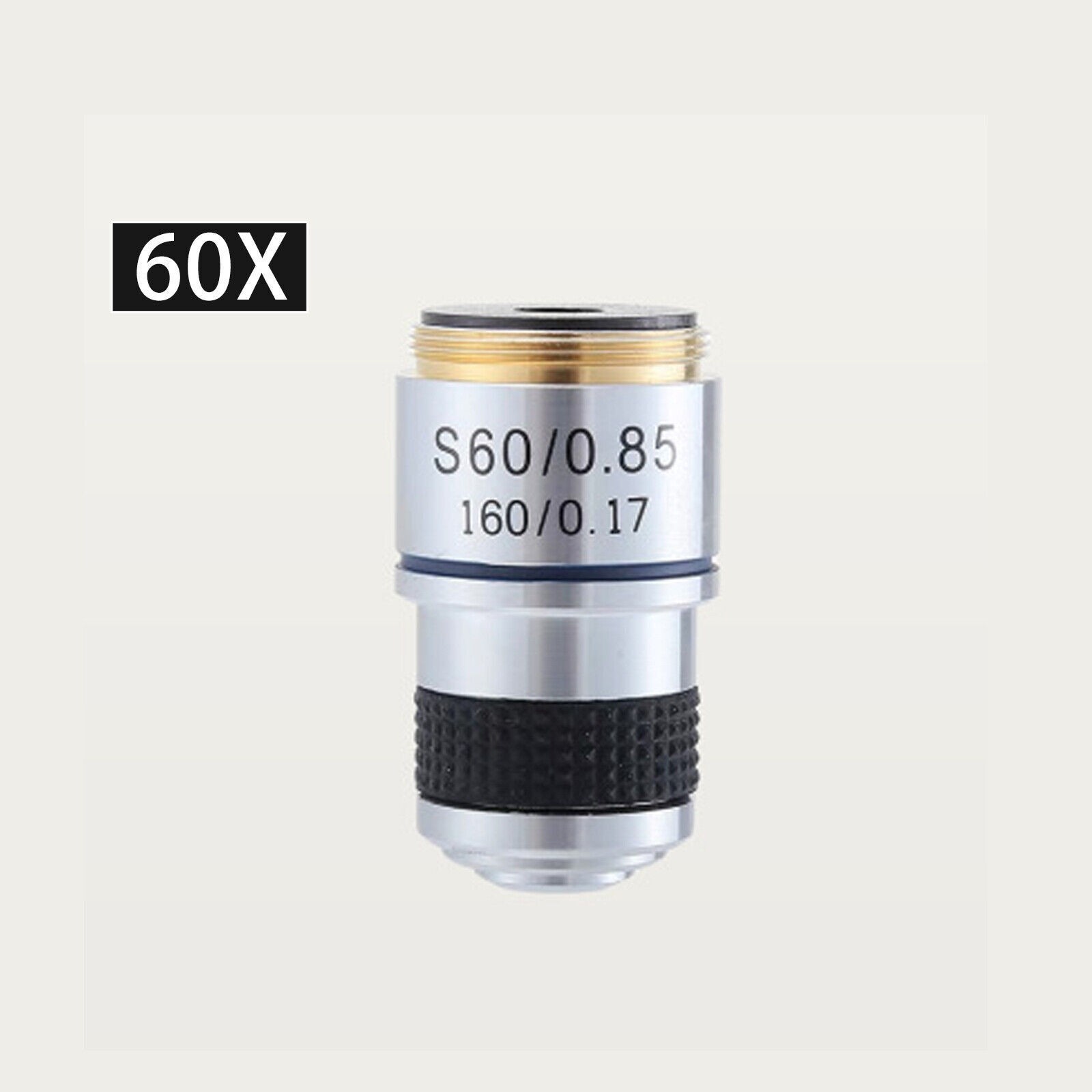 4X 10X 20X 40X 60X 100X Achromatic Objective Lens for Biological Microscope 18cq
