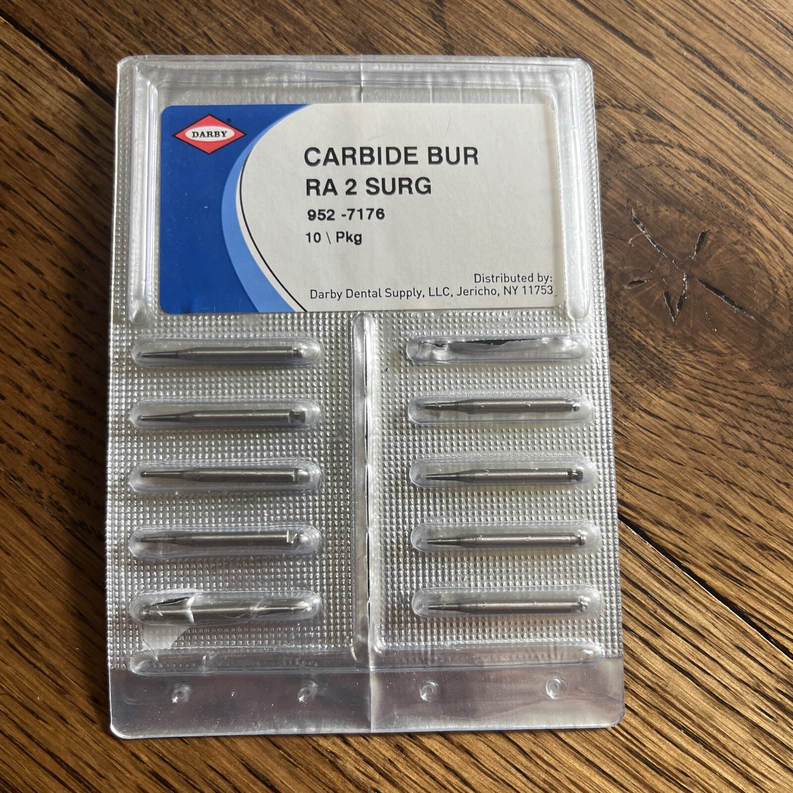 Darby Carbide Round Bur RA 2 Pack of 9 Dental England