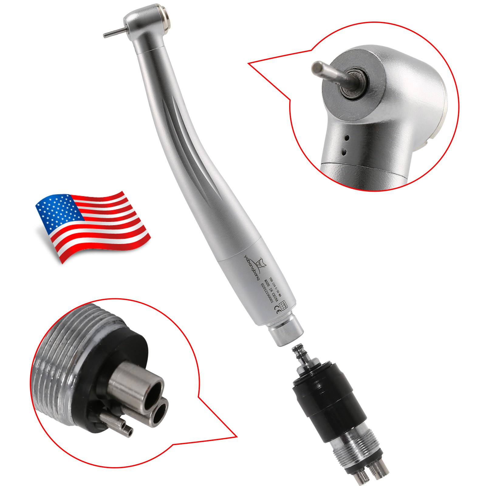 Pro Dental Implant Motor System Brushless 20:1 Surgical Handpiece 110V