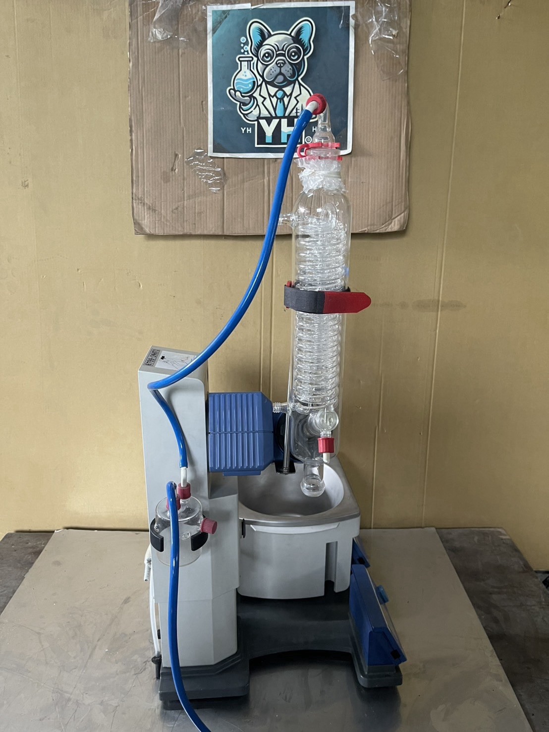 IKA RV 10 Control Rotary Evaporator w HB10 Bath Tested Working
