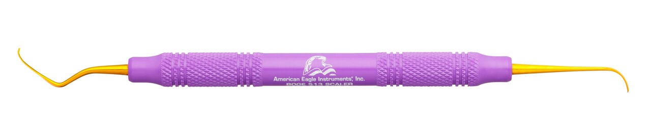 American Eagle AESB513XPX Double End #513 Boge Dental Scaler XP 3/8″ Purple
