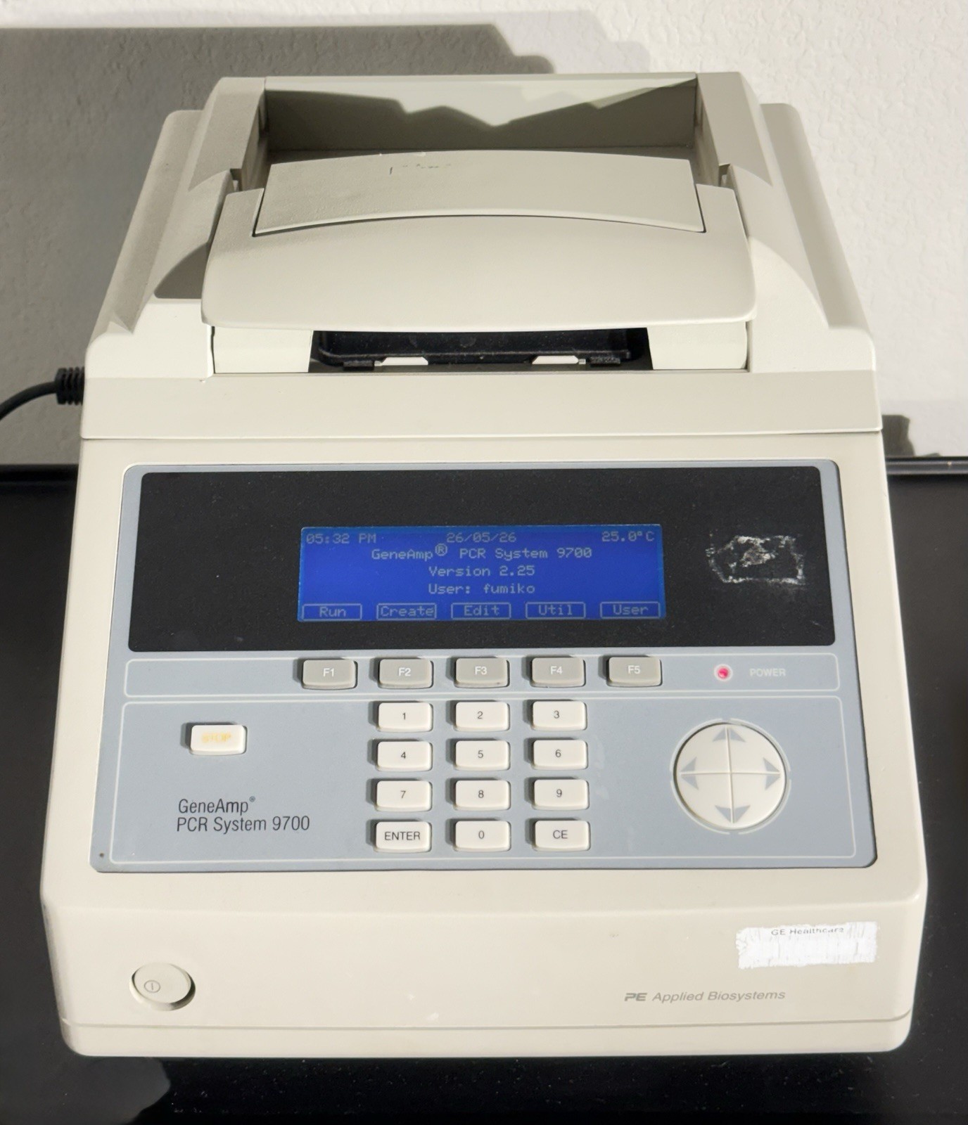 Applied Biosystems GeneAmp PCR 9700 System Thermal Cycler Dual N8050200