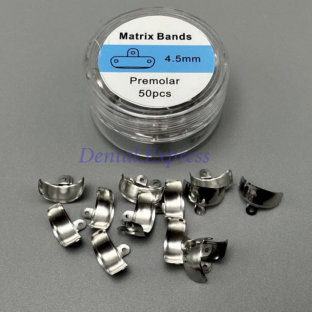 Dental Refill Matrix Bands Palodent V3 Style Sectional Contoured Matrice 50/100