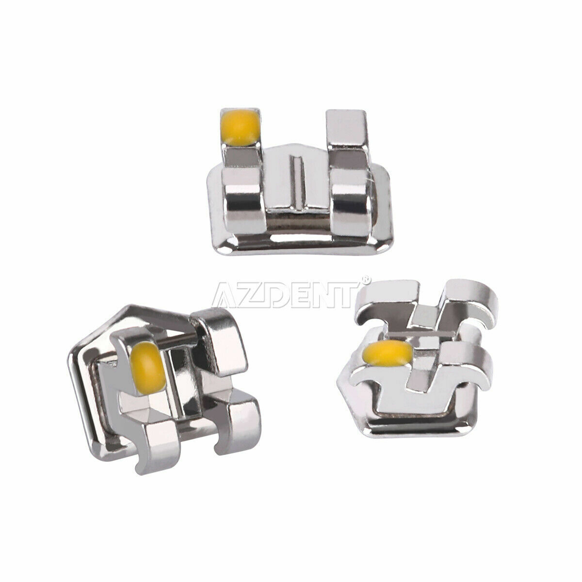 10Pack Dental Orthodontic Metal Brackets Braces Mini Roth.022 Hooks 3-4-5