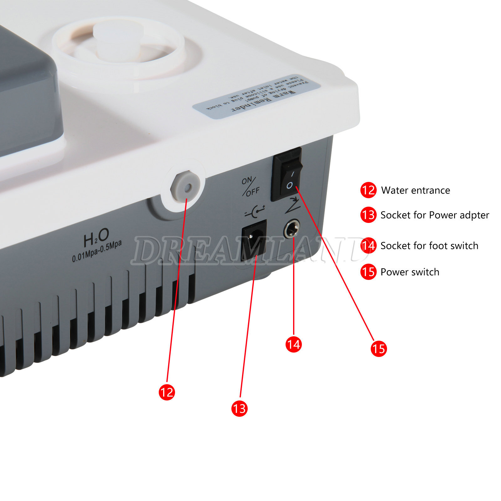 Dental Cavitron Digital Ultrasonic Scaler w/ LED Detachable Handpiece VRN-A8/E1L