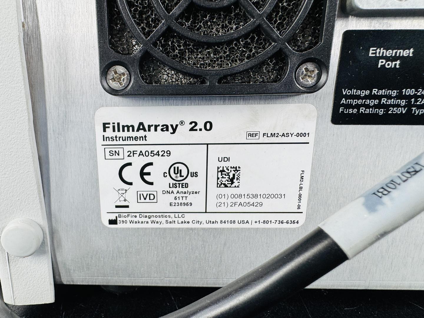 BioFire FilmArray 2.0 System Multiplex PCR Platform with WARRANTY