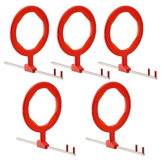 10x Dental Film Holder X-Ray Film Positioning Holder Positioner 5x Ring + 5xArms
