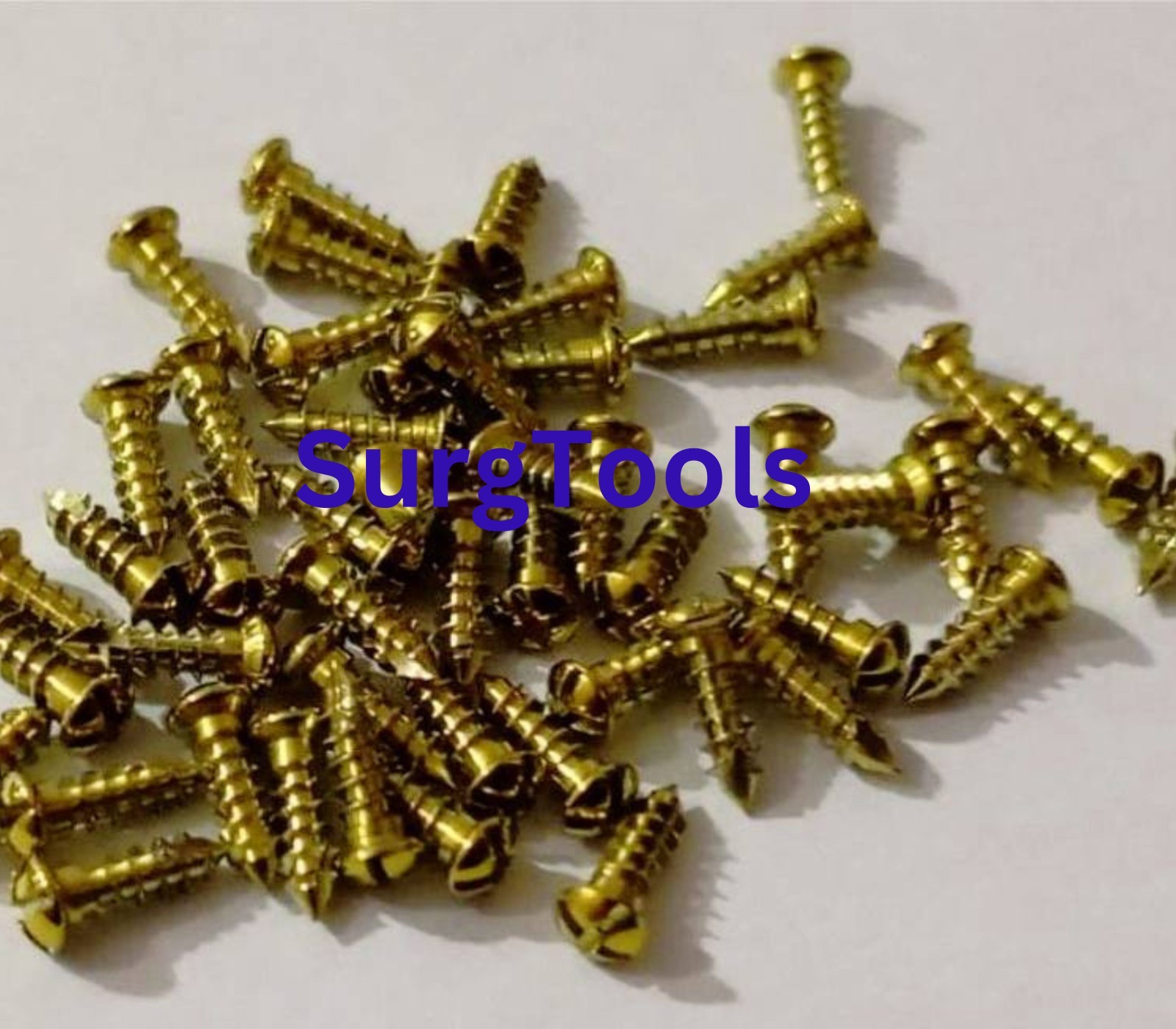 1.5mm CMF Maxillofacial Burr Hole Plates & Self Drilling Screws 24 Pcs Titanium