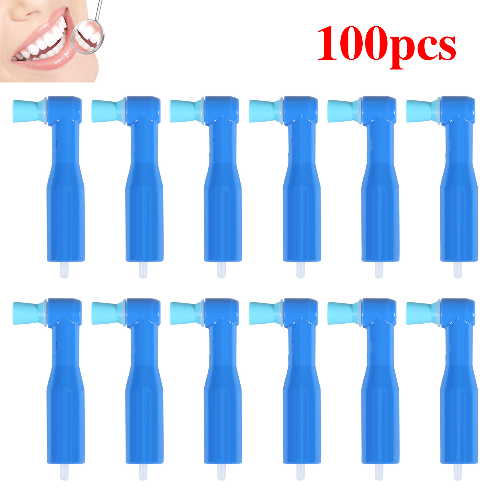 100/500Pcs Dental disposable prophy angles Firm cup Latex Free Polishing Cups PR