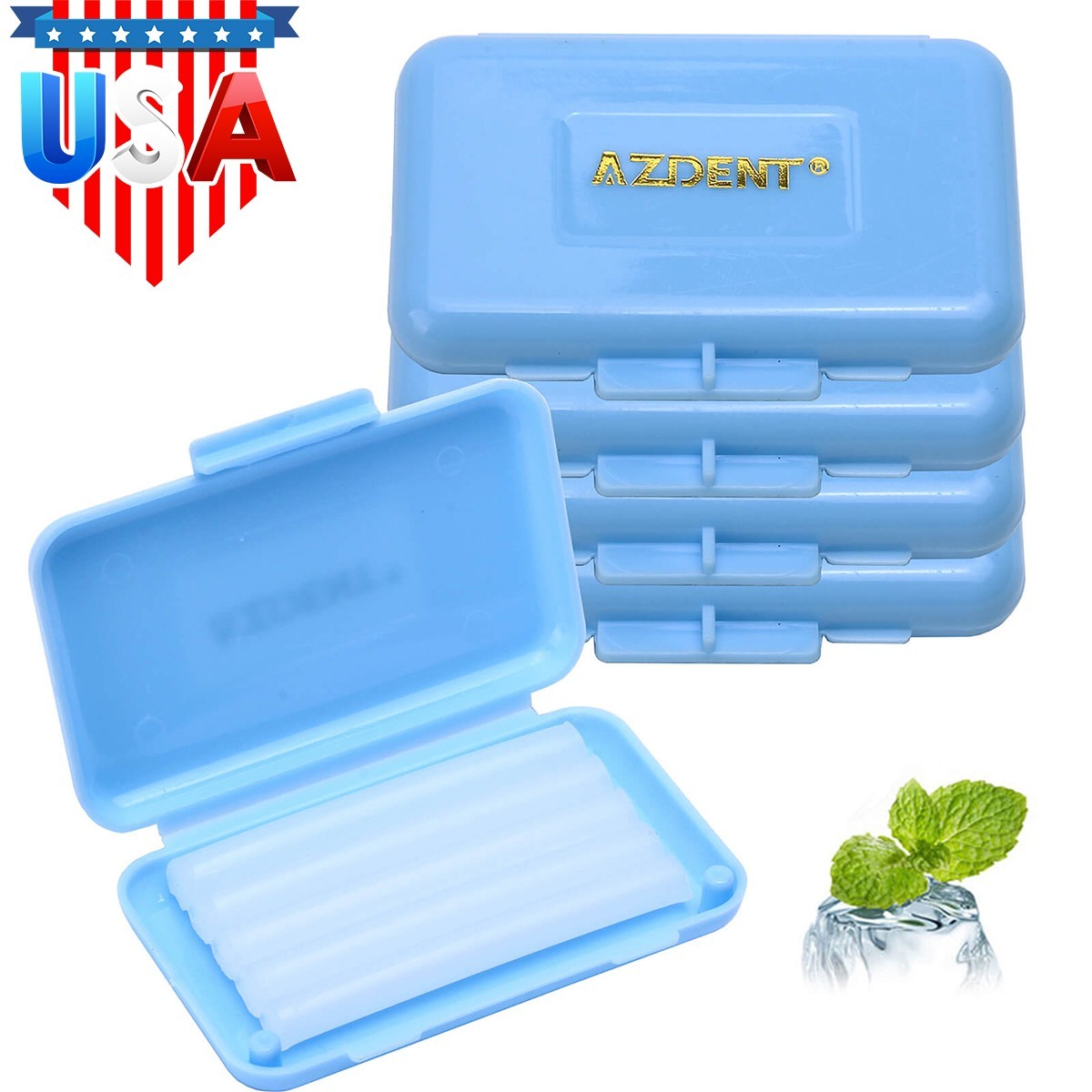 Dental Orthodontics Ortho Waxes Mint Scent for Braces Relief Gum Irritation