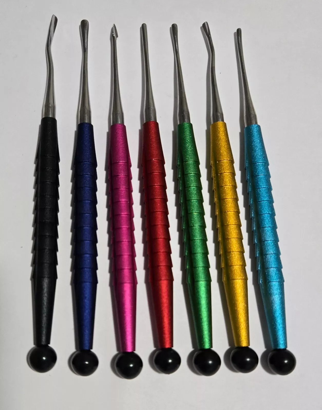 Dental Root Extracting Extraction Kit Set of 7 Luxating Elevators PDL Periotome