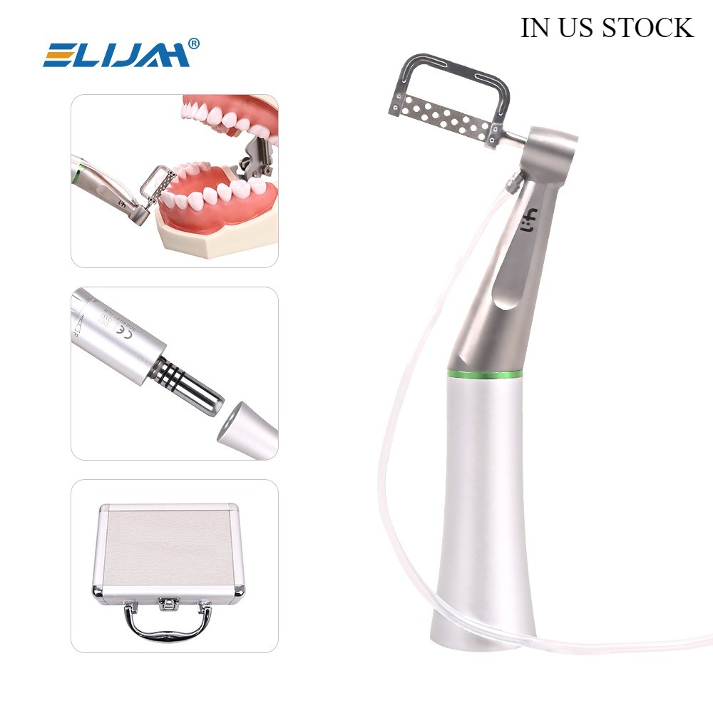Dental 4:1 Reduction IPR Contra Angle Handpiece Interproximal Strips Kits -IN US
