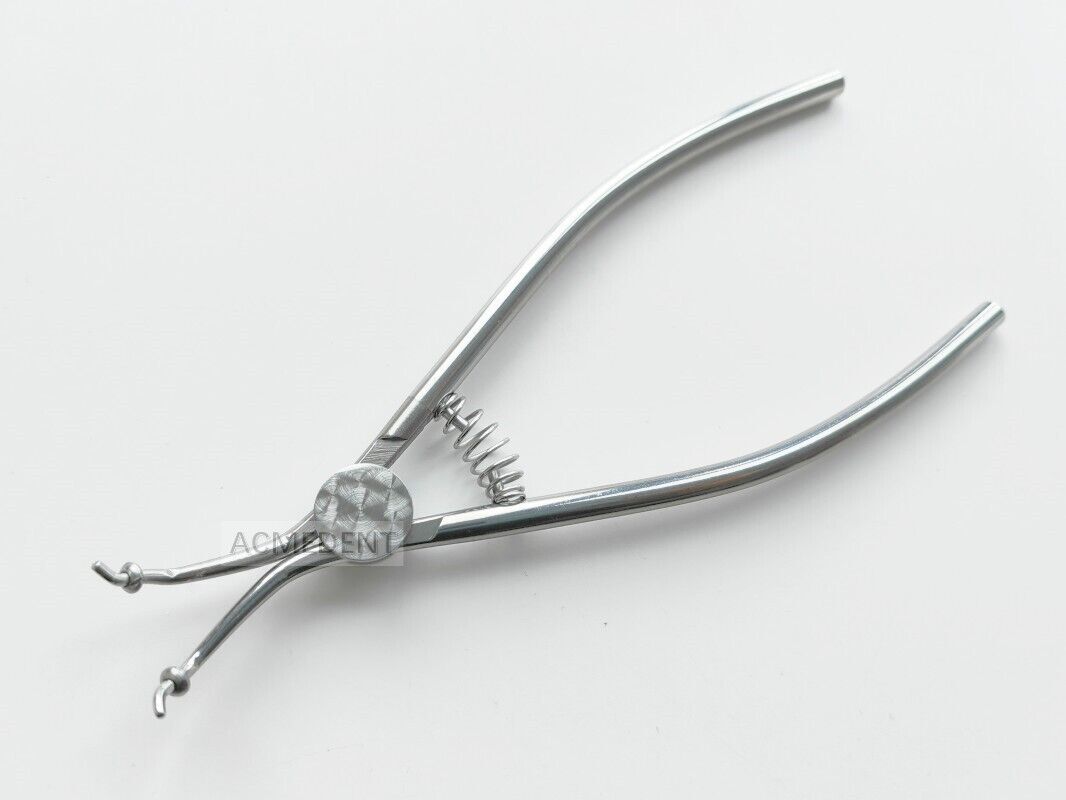 Dental Elastic Wedges Silicone Rubber Installation Forceps Stoppers TOR VM 1.808