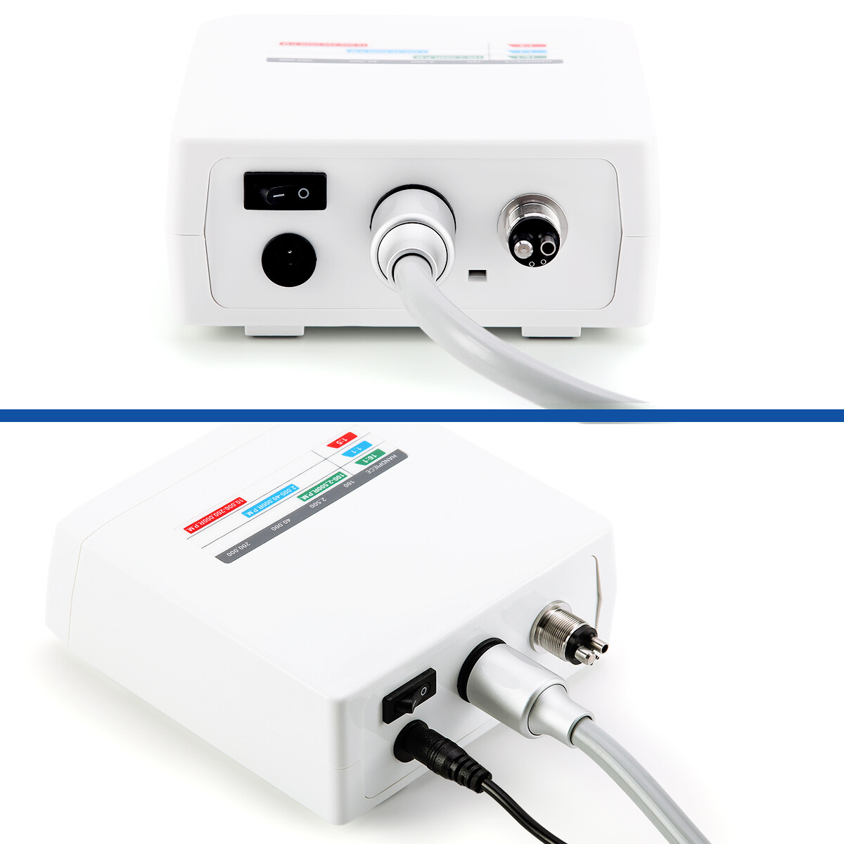 Dental Brushless Electric Micro Motor 4Hole/LED 1:1 1:5 Increasing Handpiece