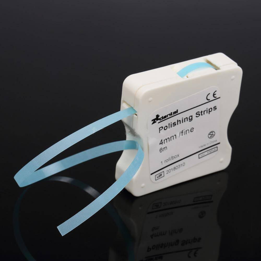 Dental Polishing Strips Interproximal Sanding Grinding Paper Strip 4mm*6m Fine