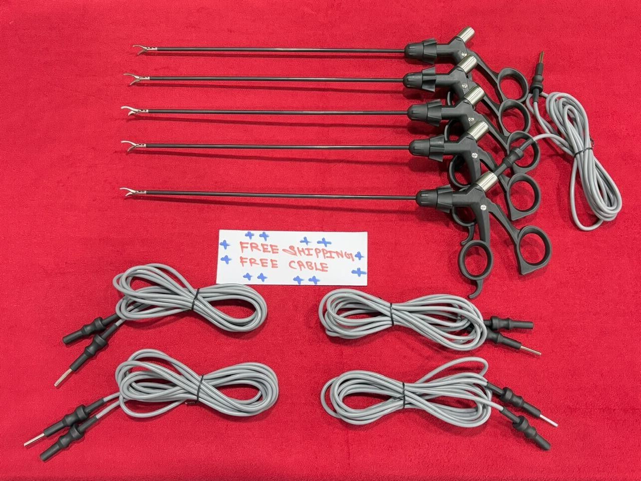 Laparoscopic Maryland Dissector 5mmx330mm with Cable Reusable Instrument- 5 nos.