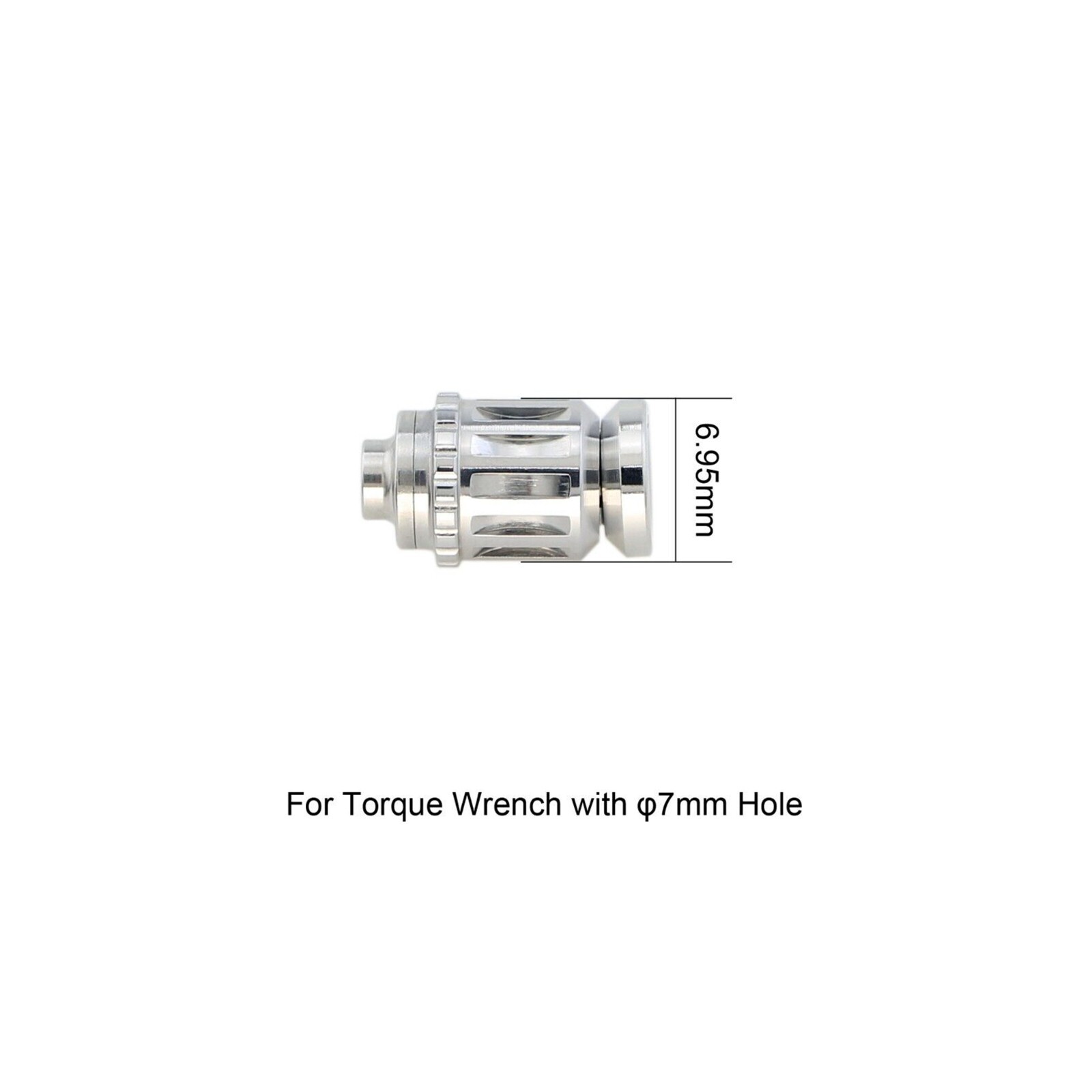 Universal Implant Screwdriver Hex Driver Hand Latch Dental Torque Wrench Adapter