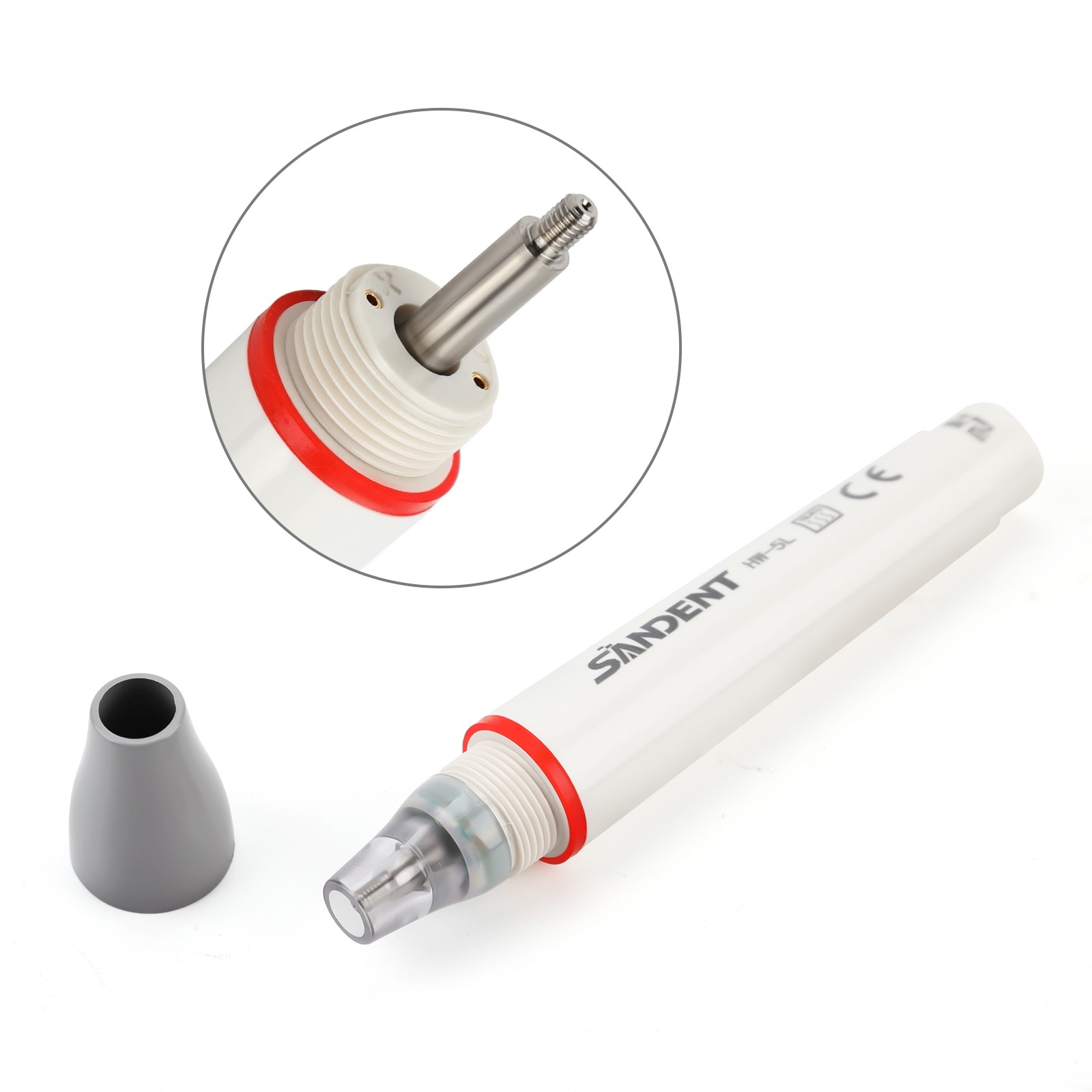 Dental Detachable LED Ultrasonic Piezo Scaler Handpiece HW-5L for EMS Woodpecker