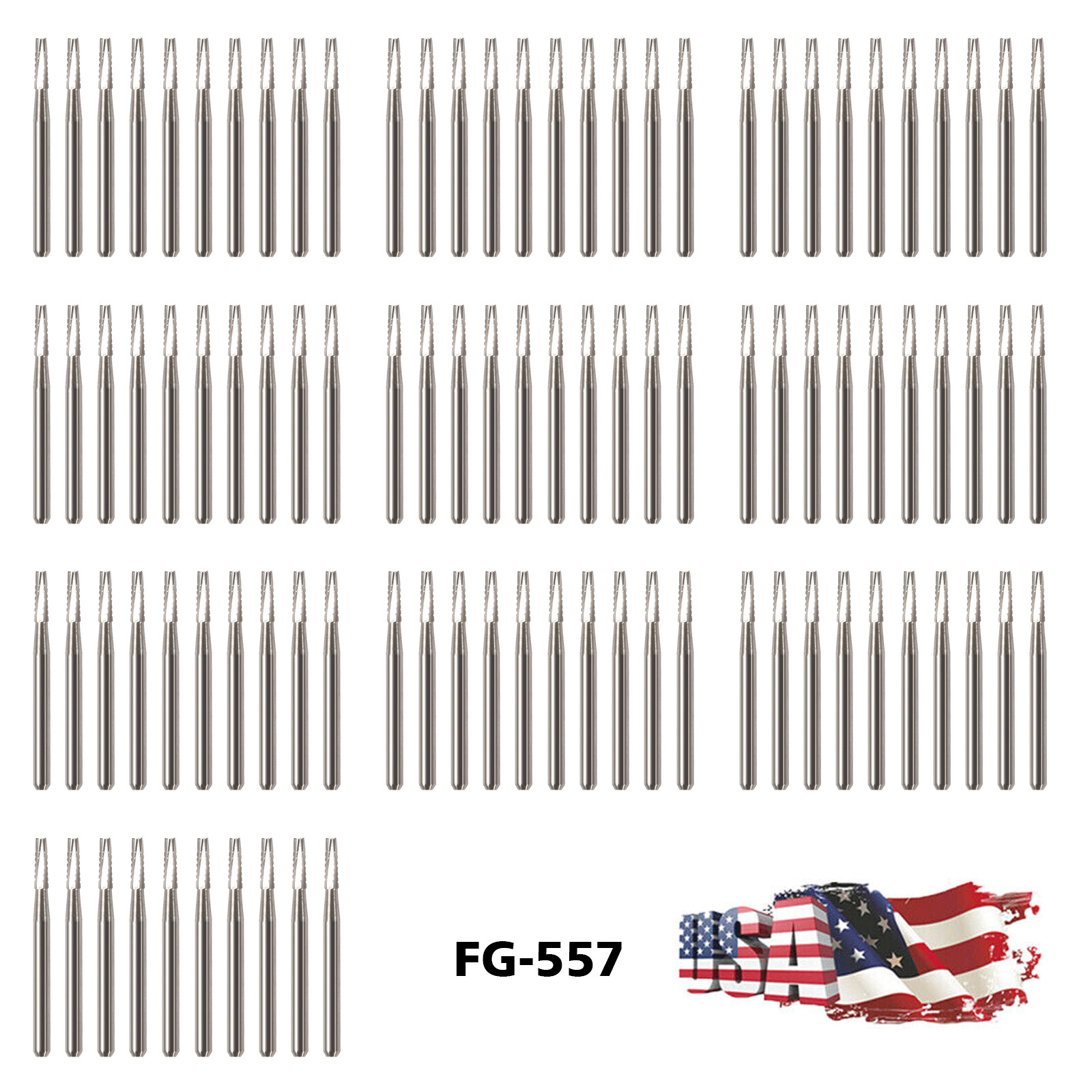 FG557 Carbide Burs FG 557 Friction Grip up to 100 Bur