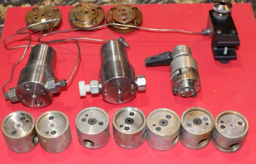 Gilson 100.SC Piston Pump Head for HPLC , Gilson 10 SC, RHEODYNE 7010 ,Waters