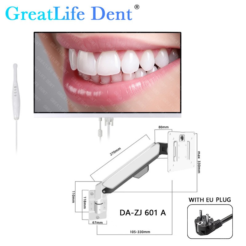 US Stock Dental 24Inch High-Definition Digital SONY CCD Monitor Intraoral Camera