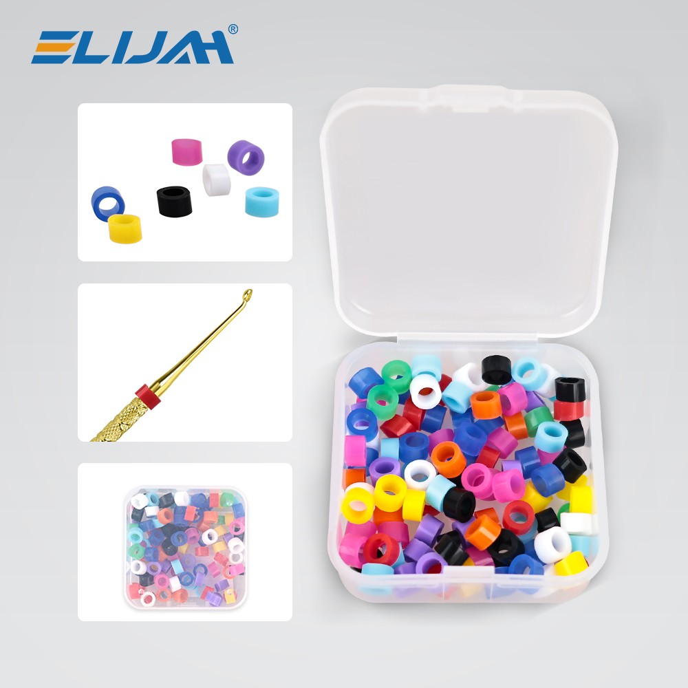 100 Pcs/Box Dental Silicone Code Rings Instrument Autoclavable 135ºC