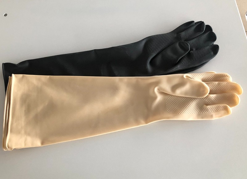 600mm Latex Gloves For Glove Boxes, Wear-resistant, Airtight, Corrosion-resistan