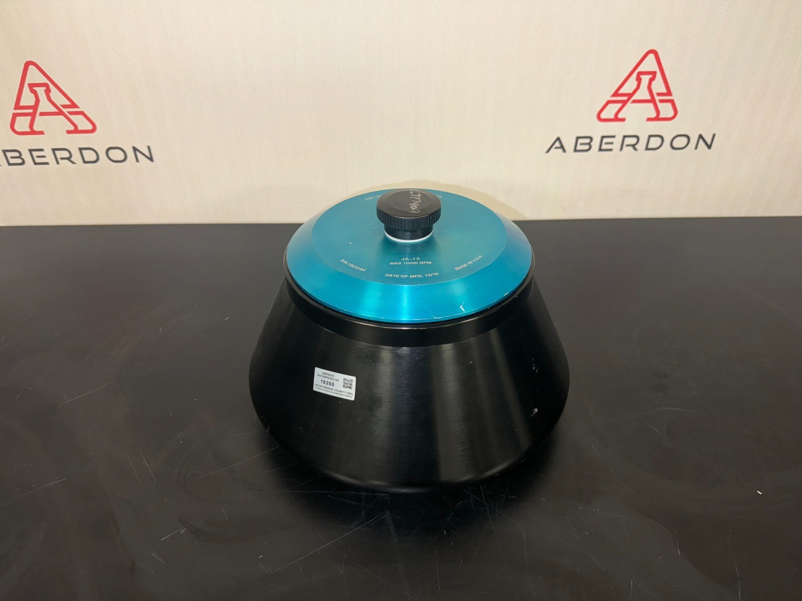 Beckman Coulter JA-10 Fixed Angle Rotor 10,000RPM #18250