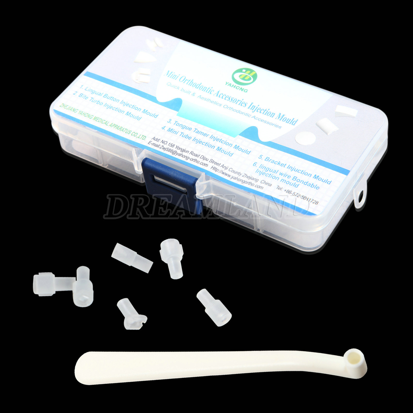 Dental Mini Orthodontic Quick Built & Aesthetics Accessories Injection Mould FDA