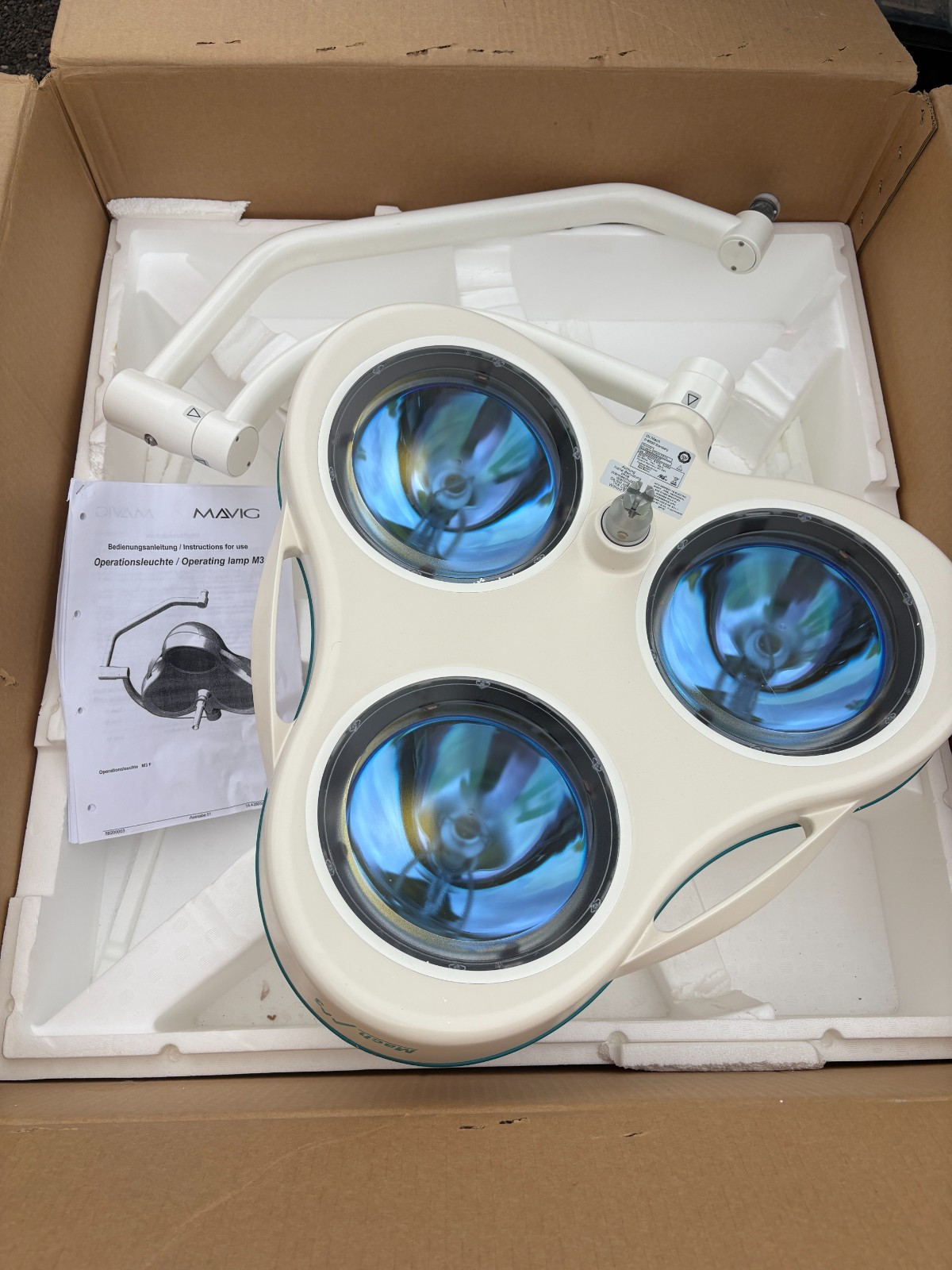 Dr. Mach Mach M3 /UL 20000029 DF Surgical Light Mavig