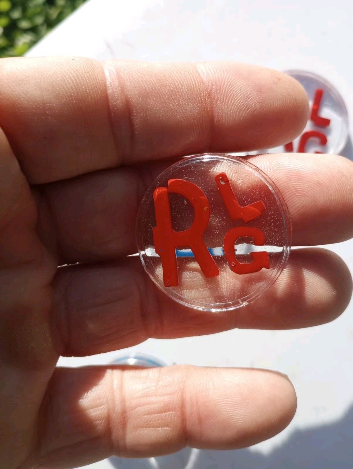 Radiology X-ray Markers 3 Sets With Initials (LG) Ready To Ship