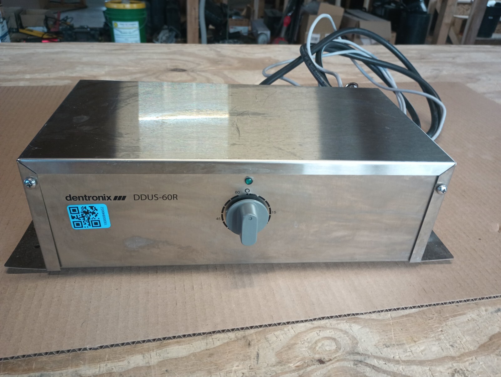 Dentronix DDUS-60R-115 Dental Ultrasonic Cleaner Head Unit Parts Or Repair