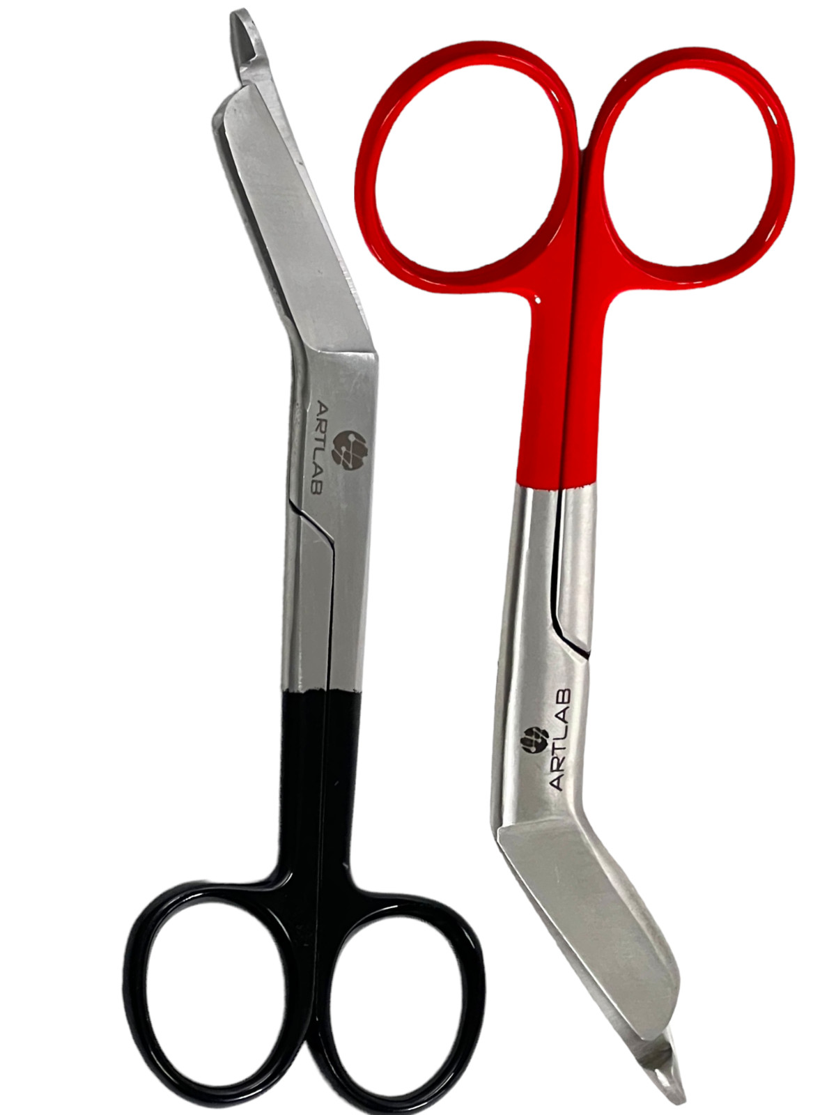 LISTER BANDAGE SCISSORS 5.5″ Red Color + Black Color Stainless Steel