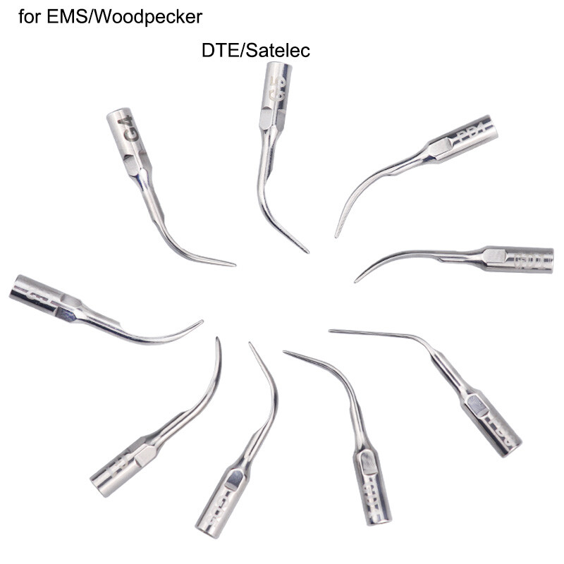 Dental Ultrasonic Piezo Scaler Perio Tips Fit EMS/Woodpecker Cavitron Handpiece