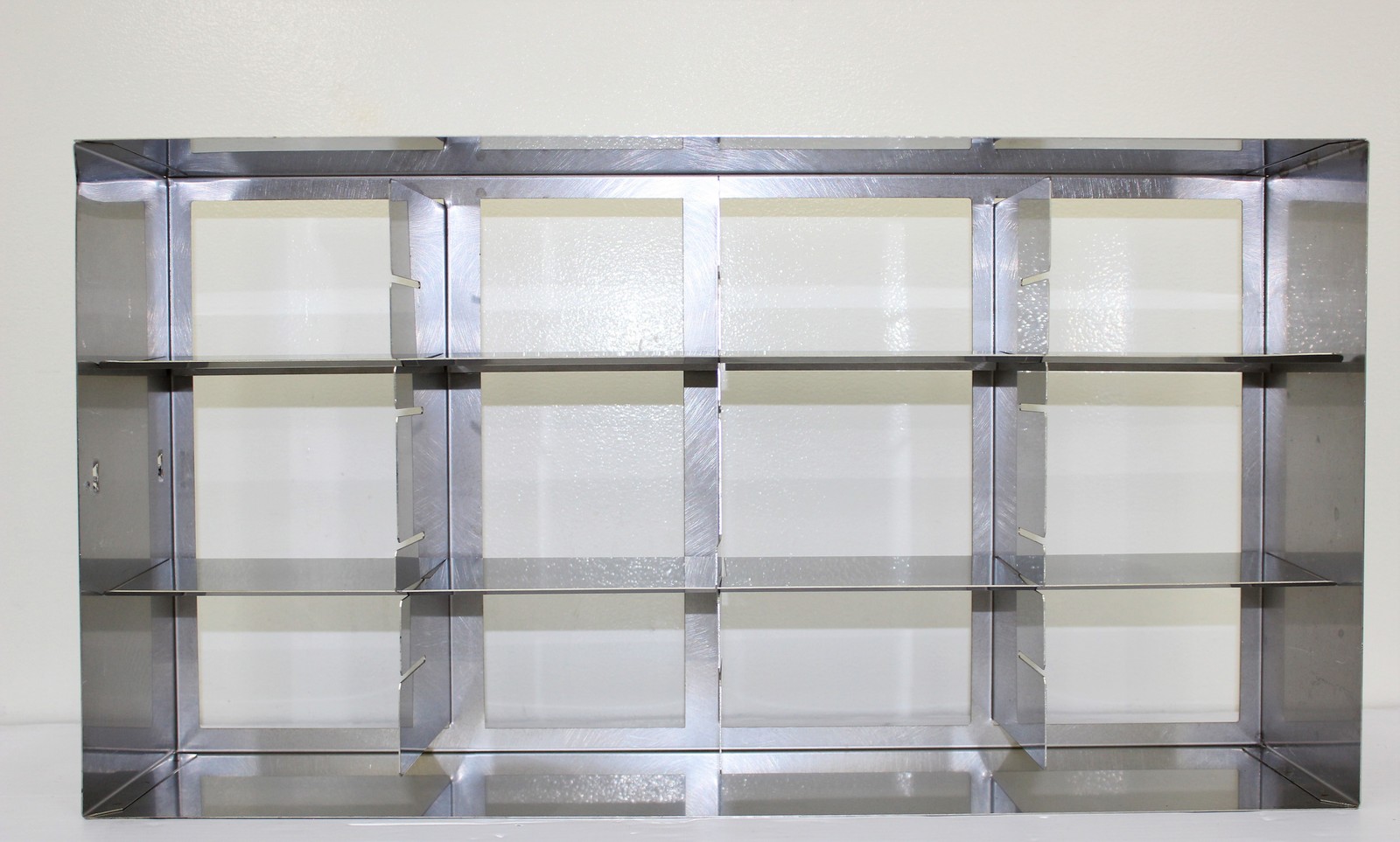 N/A Stainless Steel Freezer Rack ULT Holds 12 Boxes Adjustable Shel (3364444)