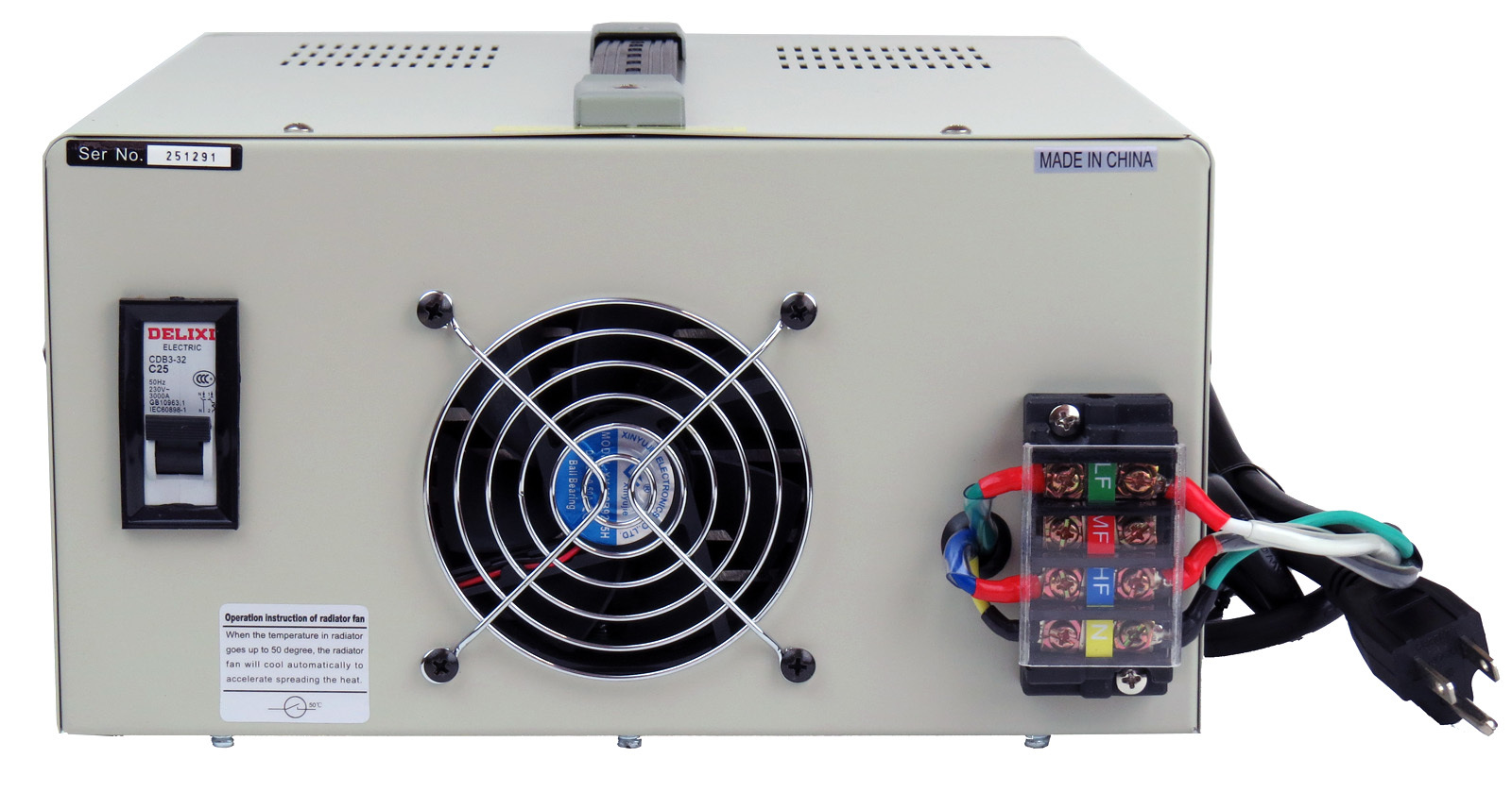 TekPower TP3050E DC Adjustable Switching Power Supply 30V 50A Digital Display