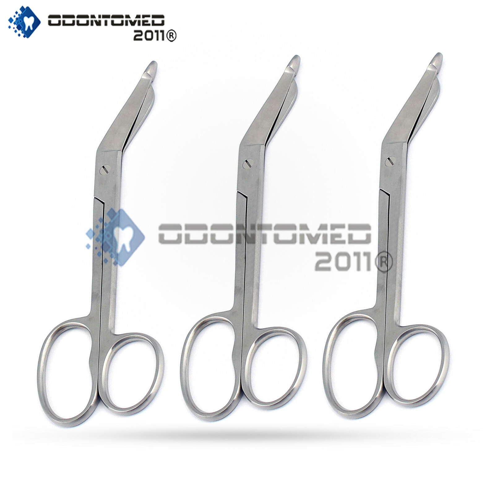 3 One Large Ring Lister Bandage Scissors 8″ Surgical Instruments