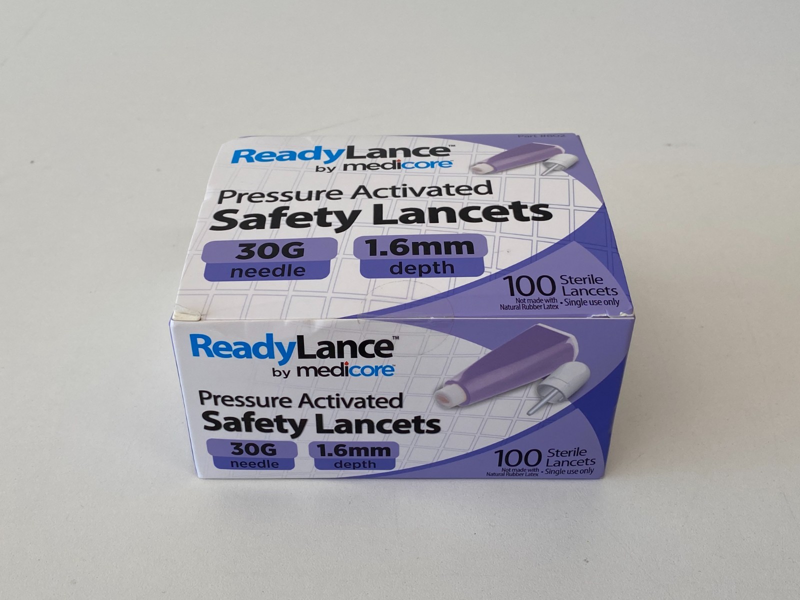 3 Boxes (100/Box) MEDICORE Ready Lance 802 Exp.2027-04 (*F7)