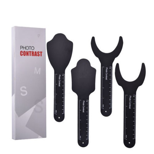 Dental Photo Contrast Palatal Black Background Board Flexible Photography C-ABCD