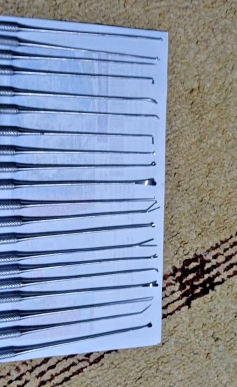 Rhoton Micro Dissector Expanded premium quality 20 PCS Set of Stainless Steel