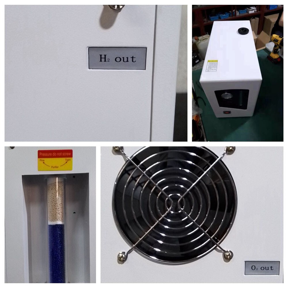 110V Lab High Purity Hydrogen Gas Generator H2 180W 50/60Hz 15KG