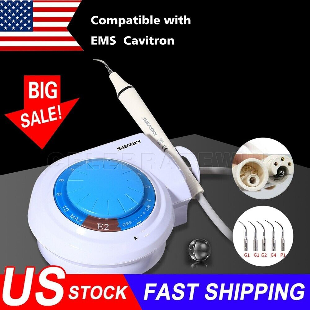 Portable Dental Ultrasonic Scaler Scaling Perio Handpiece Tips fits Cavitron EMS