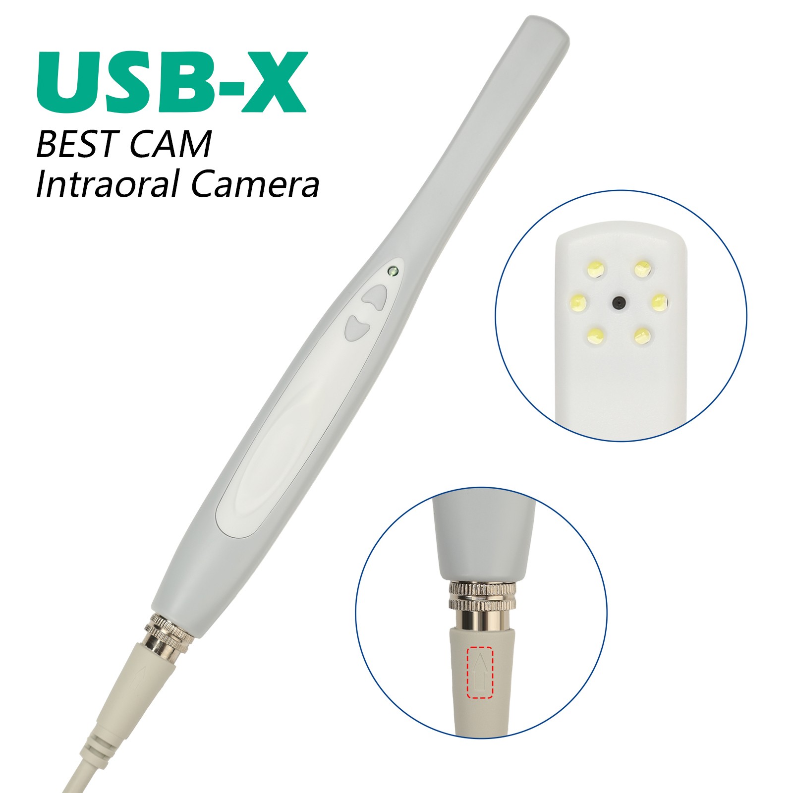 Intraoral Intra Oral Dental Camera IMAGE IMAGING SYSTEM 1/4″ Sony USB 2.0 MD740